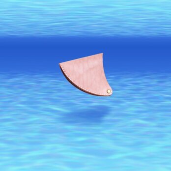 レザーフィンコインケース　Ocean : Glitter of the sea