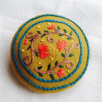 伝統柄ブローチ10