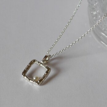 Square necklace(sv)の画像