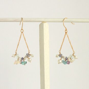 「海辺のパーティー」( 天然石/K14gf )