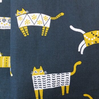 jupe de chat-bleu 猫のネイビースカートの画像
