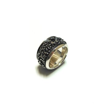 Pebble Ring w/Chrome Tourmaline