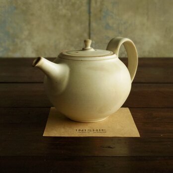 檸檬乳白朱ポット