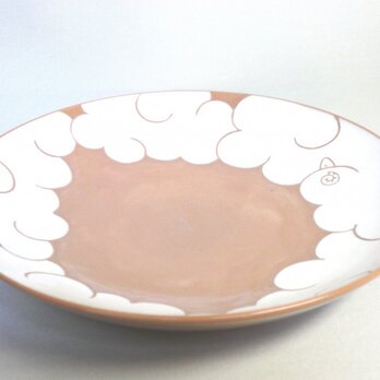 ひつじ雲のお皿の画像