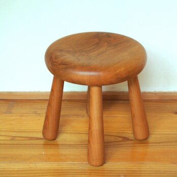 子供スツール／山桜