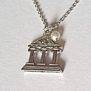 【パルテノン神殿（ギリシャ）　の　ネックレス】の画像