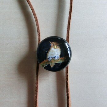 ループタイ057/ ミミズク