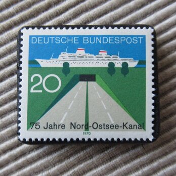 ドイツ　切手ブローチ1165の画像
