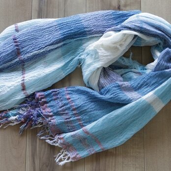 roots shawl BIG cotton100 16-a04