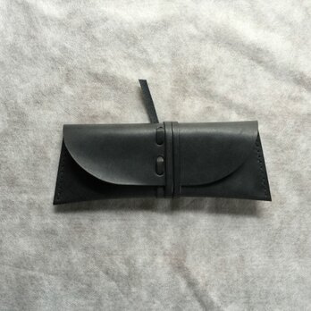 『 霞 - kasumi - 』pen case  lamp blackの画像