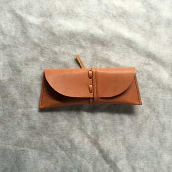 『 霞 - kasumi - 』pen case true brownの画像