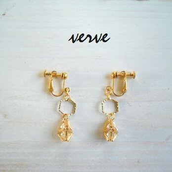 himmeli earrings goldの画像