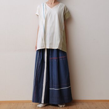 【NEW】wide pants pocket LONG COTTONの画像