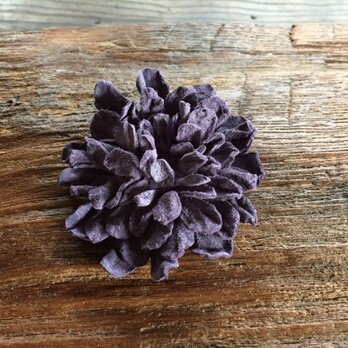 革花のやっとこピン Lサイズ 金具4.5cm  薄紫の画像