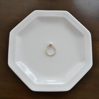 【k14gf】pearl ring【受注製作】の画像