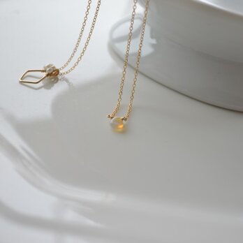 【k14gf】precious opal necklace【受注製作】
