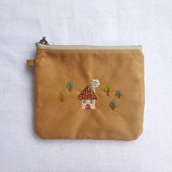 小物ポーチティッシュケース付き(家ver)