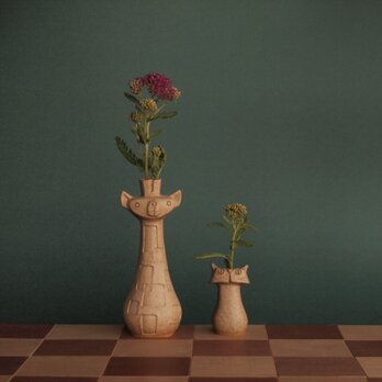 SAVANNA   Chess vase      サバンナ　チェスベース " クイーンとポーン”の画像