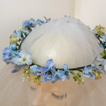 エルザの花冠　ジャスミンとブプレリューム☆*:.くすみブルーの画像
