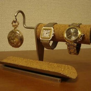 腕時計、懐中時計ロングトレイスタンド　の画像