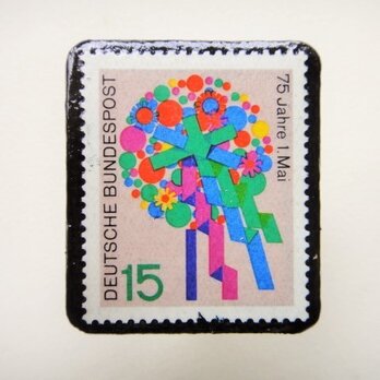 ドイツ　切手ブローチ1248の画像