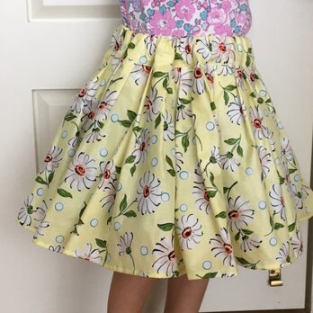 パッと華やぐマーガレット夏色スカート【100】の画像