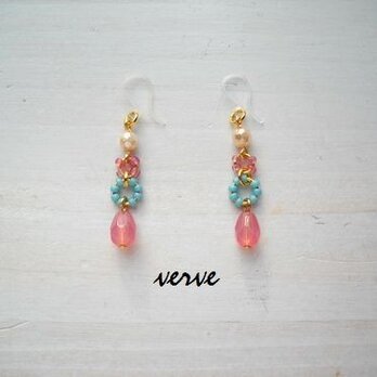 Candy drop pierced earringsの画像