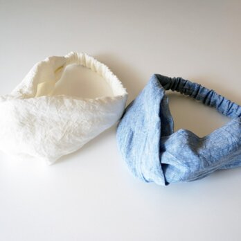 JAPAN Linen hair turban