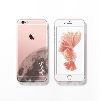 【名入れ可】iPhone 7 / 7+ / SE / 6 / 6S / 6+ / 6S/5 ソフト ケース メラクリア　C116の画像