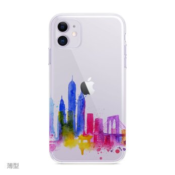 New York 2☆iPhone ケース iPhone 全機種対応 耐衝撃型可 透明 ソフト スマホケース C121-2の画像