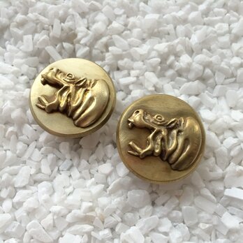 Bar end plugs - Hippopotamus (pair)の画像