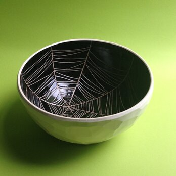 black bowl (spider web) 大の画像