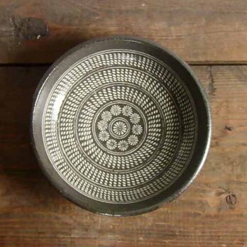 三島手象嵌深皿／オーダー受付可