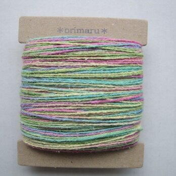 春色グラデーションシルク糸の画像