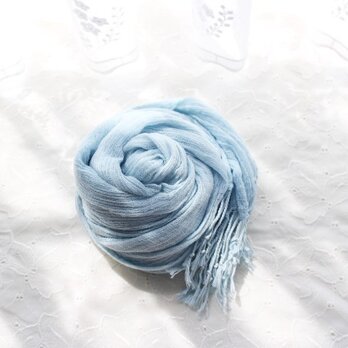 cottonの藍＜水縹＞stole