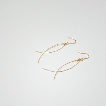 14kgf 【jewelry series 】swing ピアスの画像