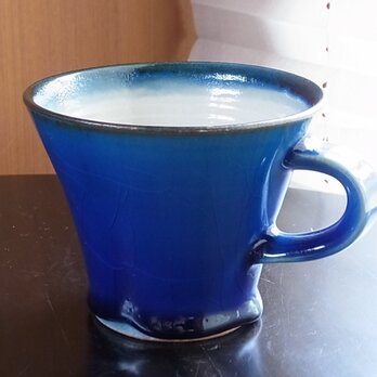 青釉マグカップの画像