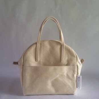 ［現品限り SALE］外ポケットタンバリンバッグ/ナチュラル