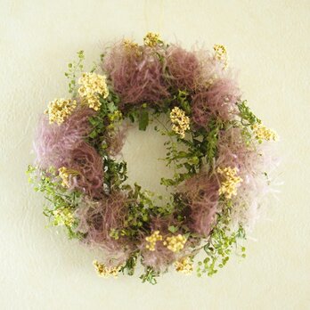 　ふんわりwreath redpurpleの画像