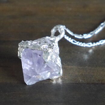 1点物★fluorite necklace(purple)の画像