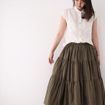 貝ボタンブラウス　No.50の画像