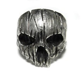 - Wood skull ring - ウッドスカルリングの画像