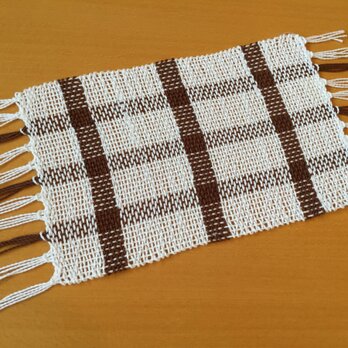 手織り　ミニマット　NO.2の画像