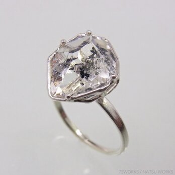 ハーキマー・ダイア  Herkimer Diamond Ring　⑤の画像