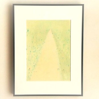 「原っぱ」原画　水彩イラスト　※額縁入り（太子サイズ）