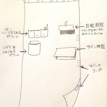 人見知り玄関カーテン（笑）   【受注生産】の画像