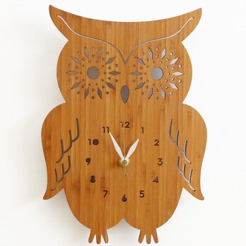 Decoylabの掛け時計 AMAZING OWLの画像
