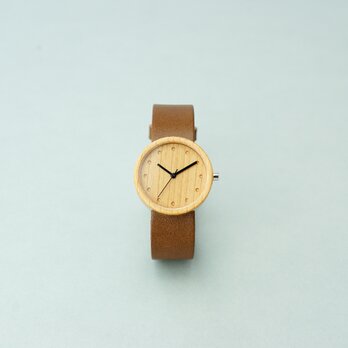 Cherry (size M)  x  Dark Brown（栃木レザー）　