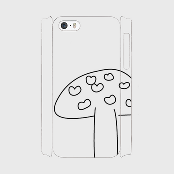 iPhone5/5s/SEスマホケース　『はーとの木』の画像