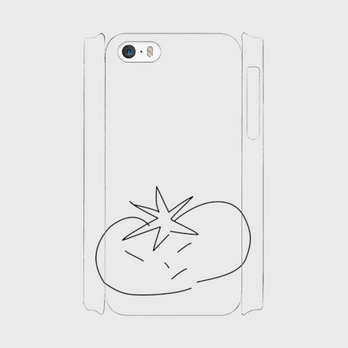 iPhone5/5s/SEスマホケース　『トマトっち』の画像